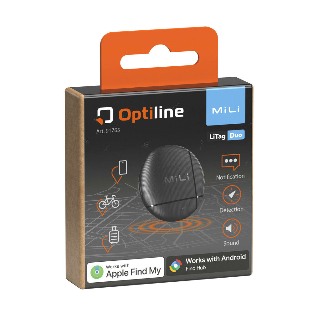 Traceur intelligent Optiline duo tag android pomme