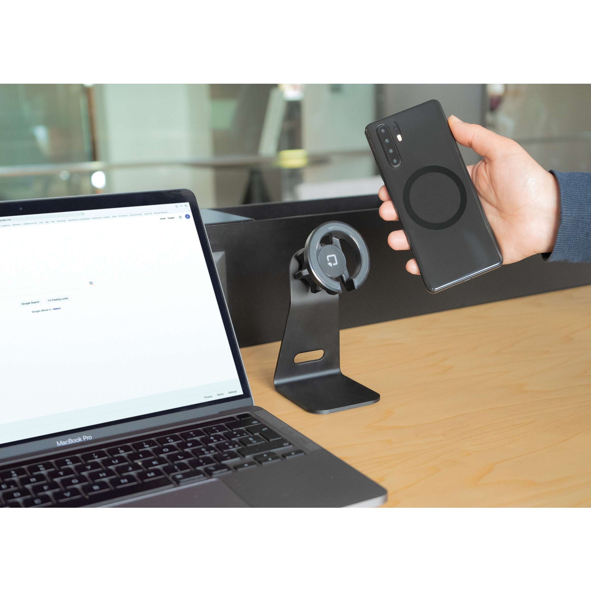 Optiline Mag Pro Stand, monture magnétique du bureau à domicile