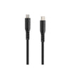 Câble silicone optiline USB Type C> Apple 8 broches - 20 cm