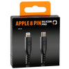 Câble en silicone optiline USB Type C> Apple 8 broches - 60 cm