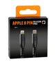 Câble en silicone optiline USB Type C> Apple 8 broches - 60 cm