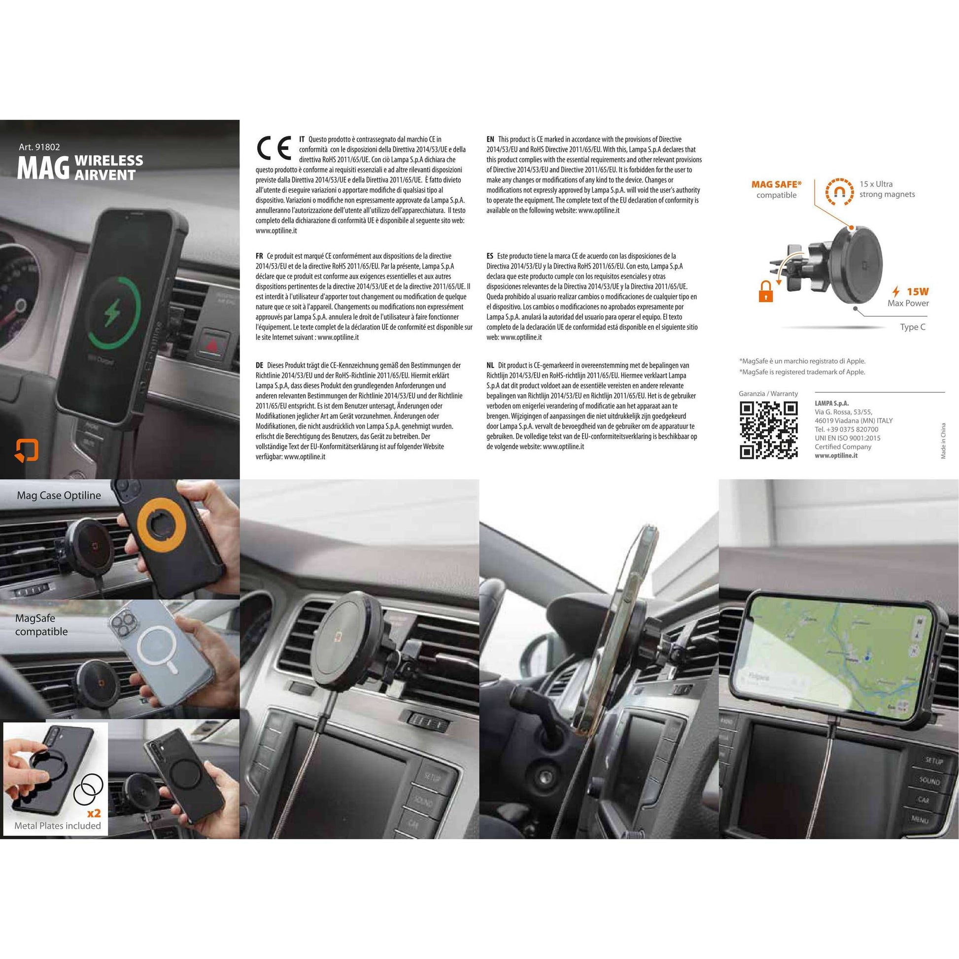 Optiline Mag Wireless Airvent