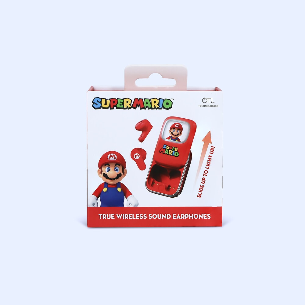 Otl Technologies Écouteurs Bluetooth Slide Tws Super Mario (sm1278)