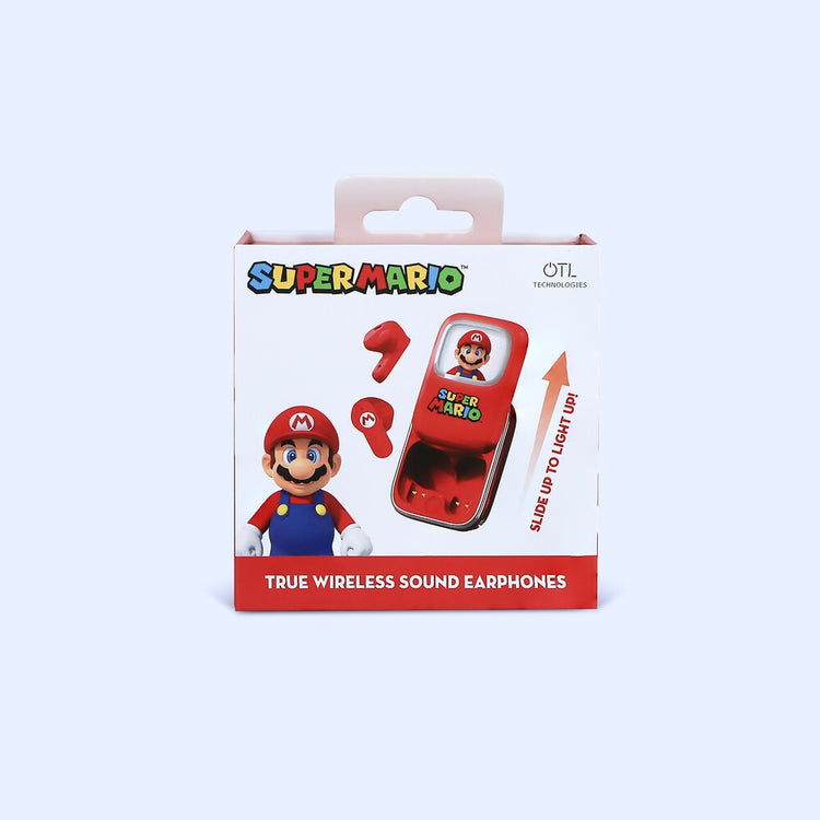 Otl Technologies Écouteurs Bluetooth Slide Tws Super Mario (sm1278)