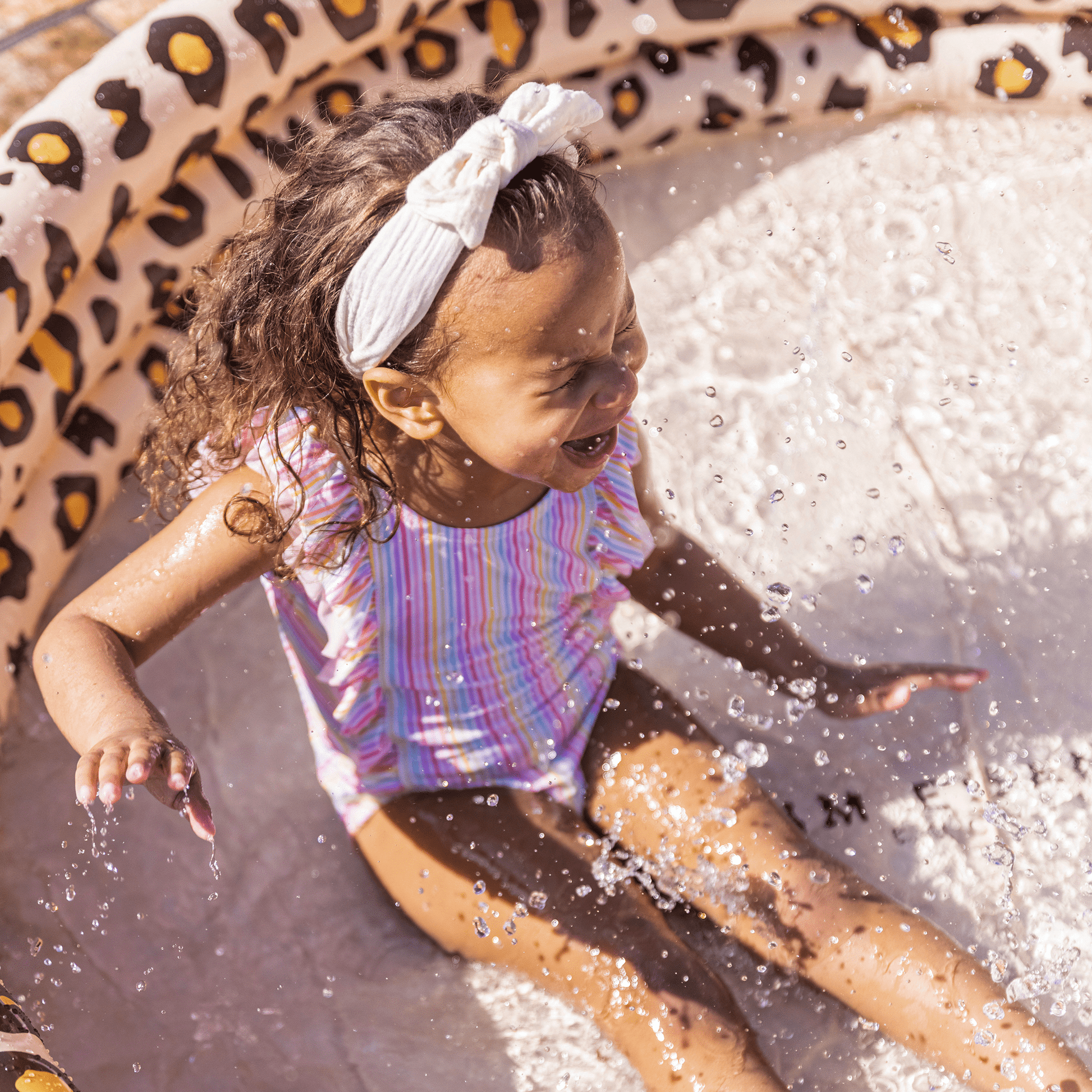 Safari Chic | piscine pour enfants beige Ø 150 cm