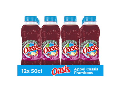 Bouchon Oasis pomme cassis framboise (12x50cl)