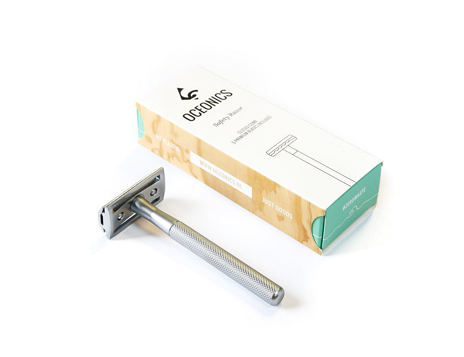 Razor de sécurité rasoir océanique Chrome incl.5 lames