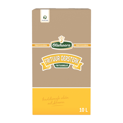 Huile de friture Oliehoorn extrêmement résistante en sachet (10 litres)