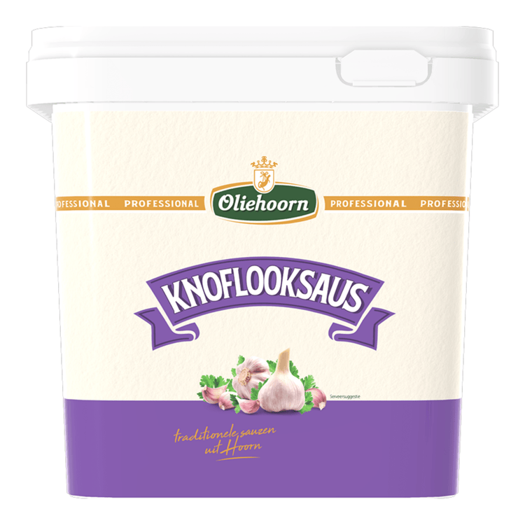 Seau de sauce à l'ail Oliehoorn (2,5 litres)