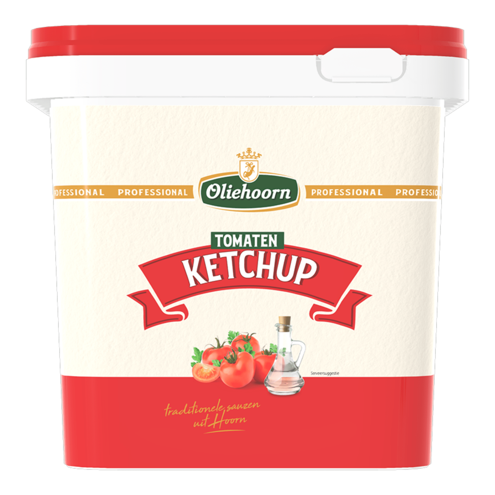 Seau de ketchup aux tomates Oliehoorn (2,5 litres)