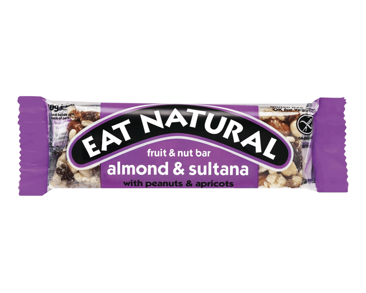 Mangez des raisins secs et amandes sultane naturels (12x 40gr)