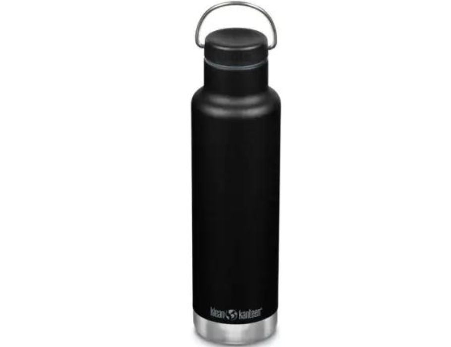 Klean Kanteen Thermosfless Black avec bouchon d'anneau 592 ml (20 oz)