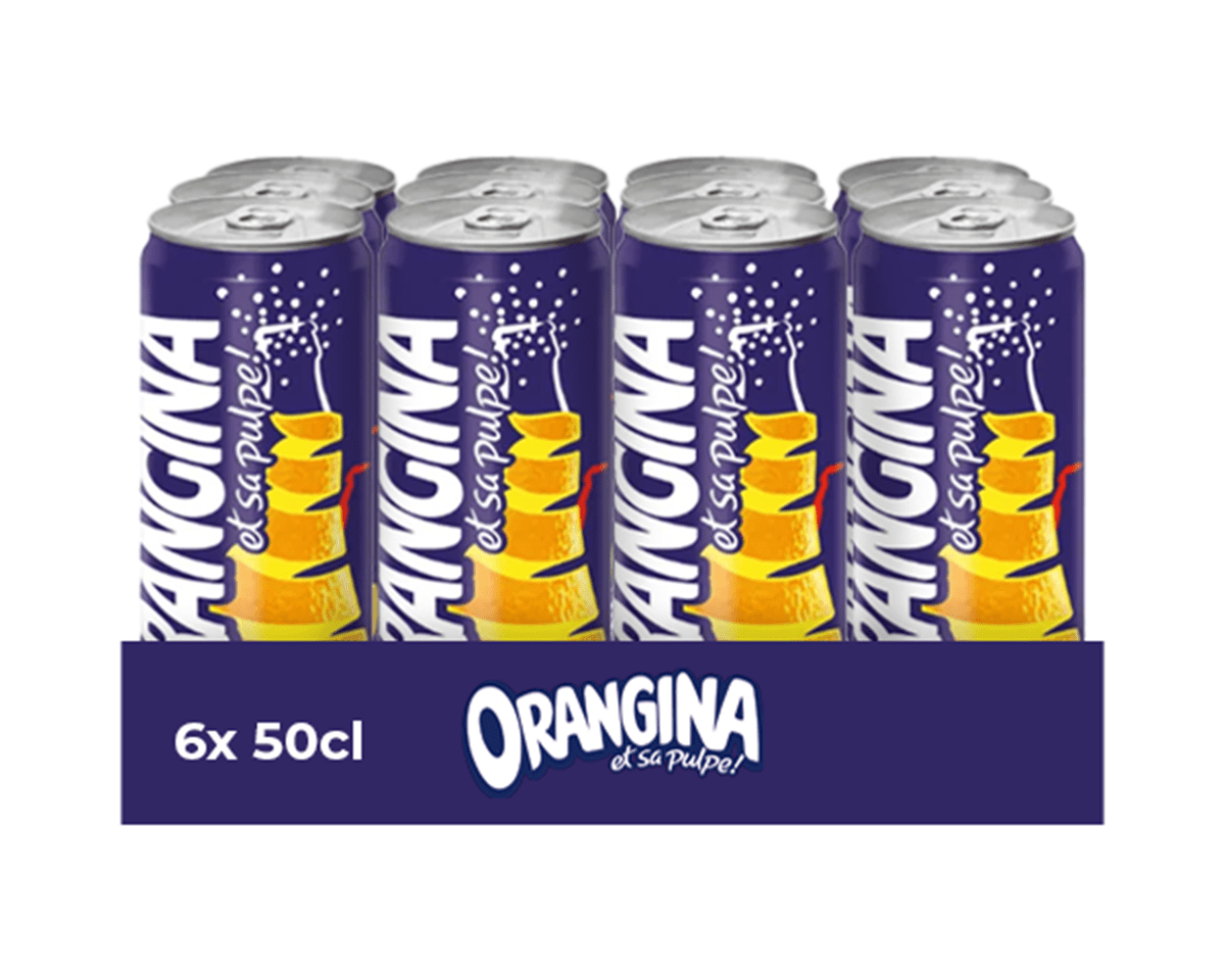 Canette Orangina (24x 33cl)