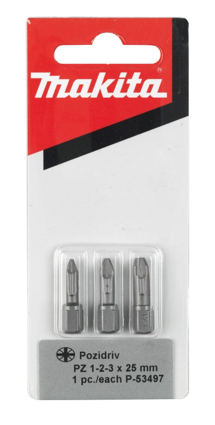 Accessoires Makita embout à vis pz1 2 3x25mm - p-53497