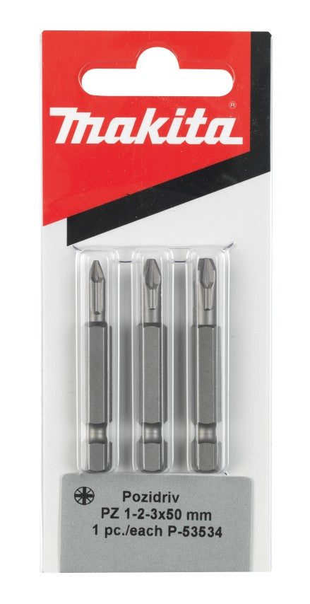 Accessoires Makita embout à vis pz1 2 3x50mm 1 4 - p-53534