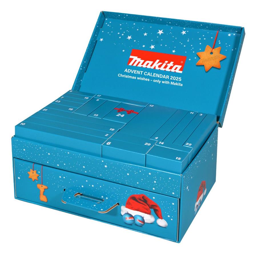 Calendrier de l'avent Makita 2025 édition limitée