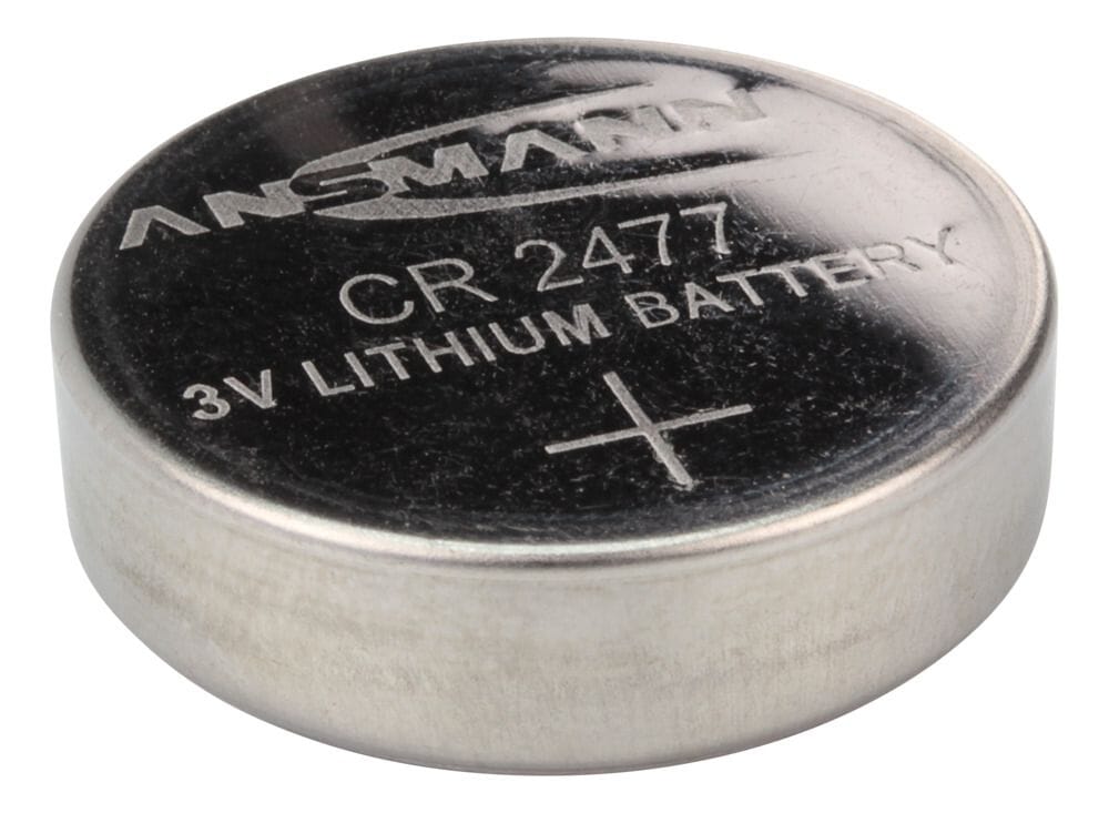 Cellule du bouton de lithium Ansmann CR2477