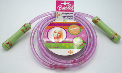 corde à sauter 214 cm de long avec corde pailleté en plastique