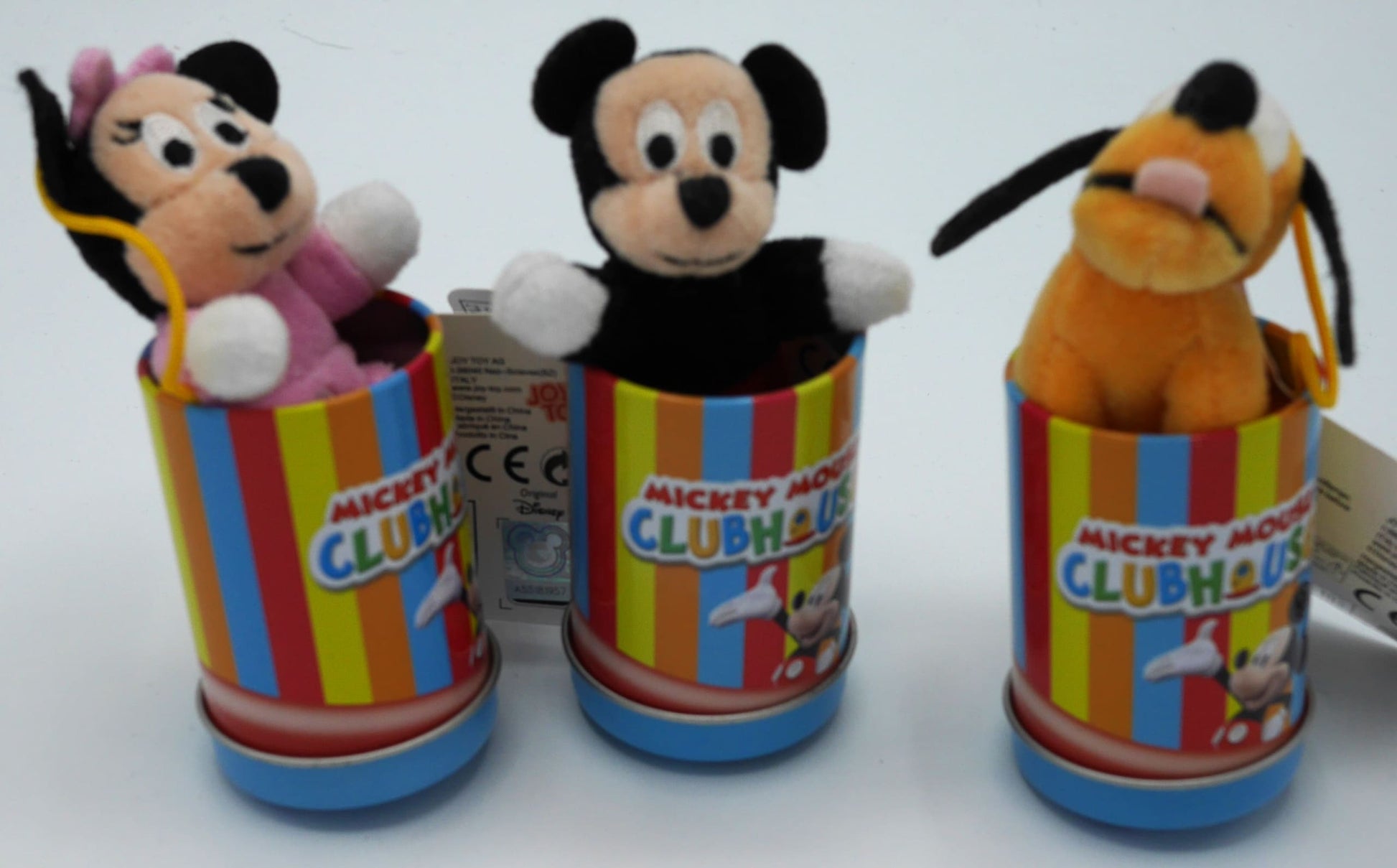 Disney Mickey, Minnie Mouse et Goofy en Nice Can, 7 cm de haut