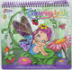 BONGERS TOYS Elfjes Color Book 20 Page apos; S avec des autocollants de fées