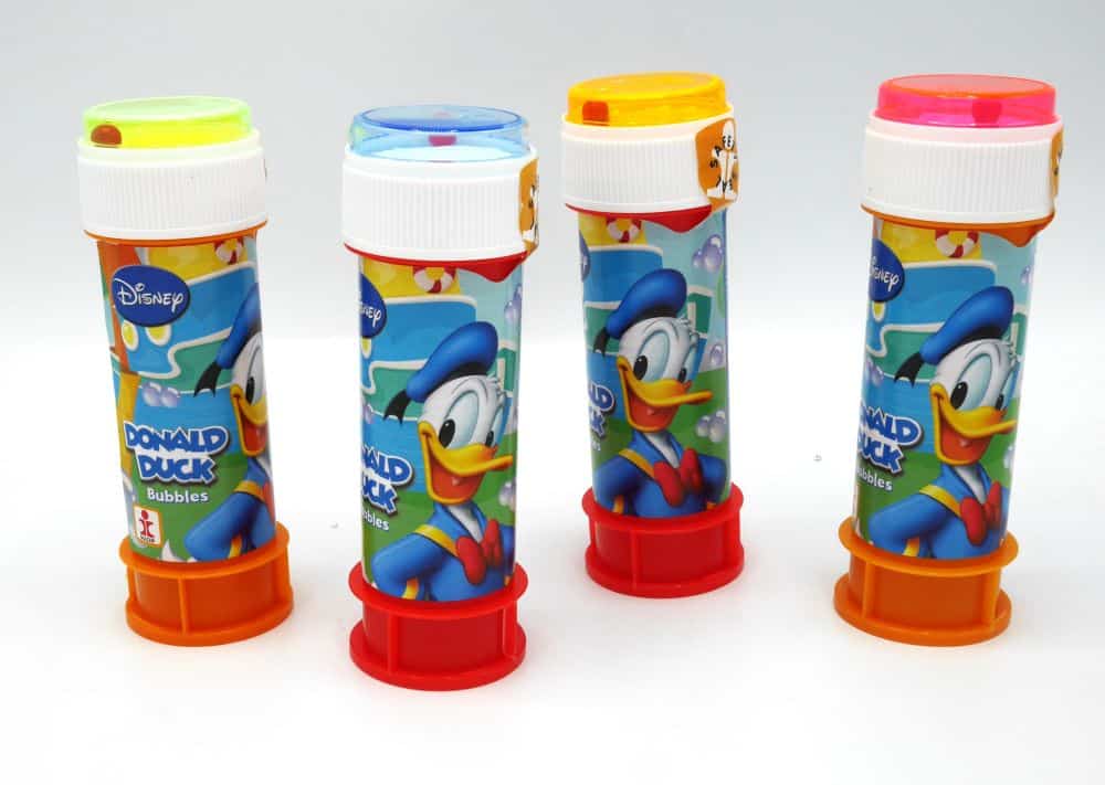 Disney 1 Dulcop Bubble Vessie de Donald Duck with Patience Game.