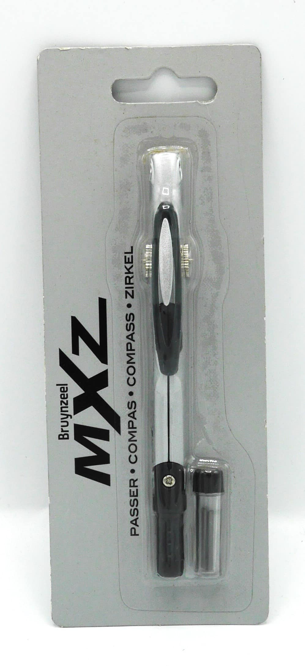 Bruynzeel MXZ Passeur 2 mm comprenant 2 crayons de rechange en argent gris