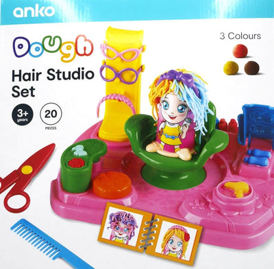 Playgo pâte son studio avec 3 pots d'argile.