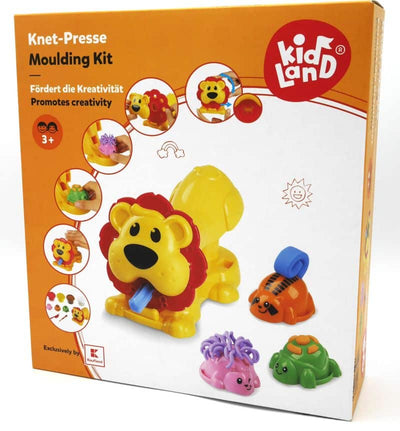 Ensemble d'argile de pâte avec un lion comme des argile