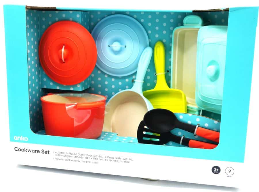 Playgo Cooking Set avec divers attributs 9 pièces.