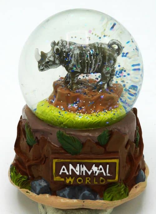TOI-TOYS Animal Monde Snow Bol Animal sauvage