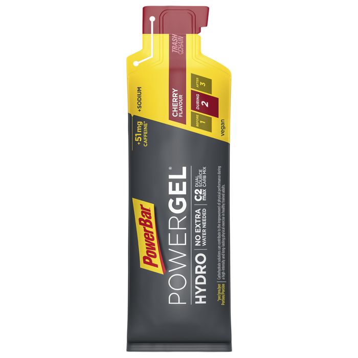 Powerbar powergel hydro (24 x 67ml) - cerise (caféine)
