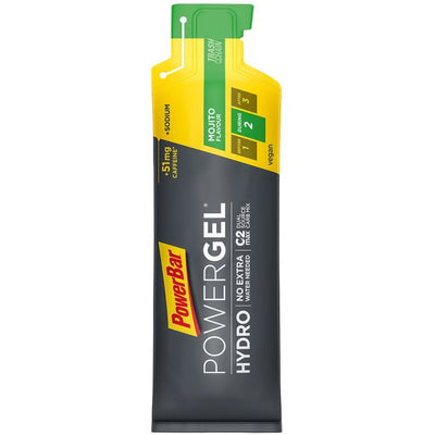 Powerbar powergel hydro (24 x 67ml) - mojito (caféine)