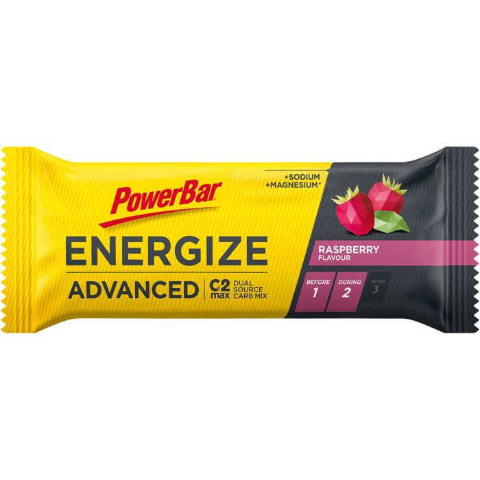 Powerbar energize advanced (15 x 55gr) - framboise