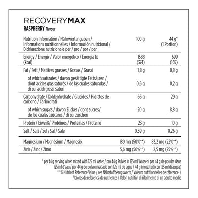 Powerbar recovery max (1 x 1144gr) - framboise