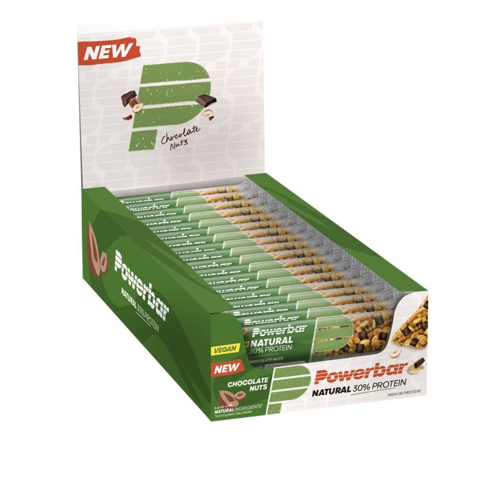 Powerbar protéine naturelle (18 x 40gr) - noix de chocolat