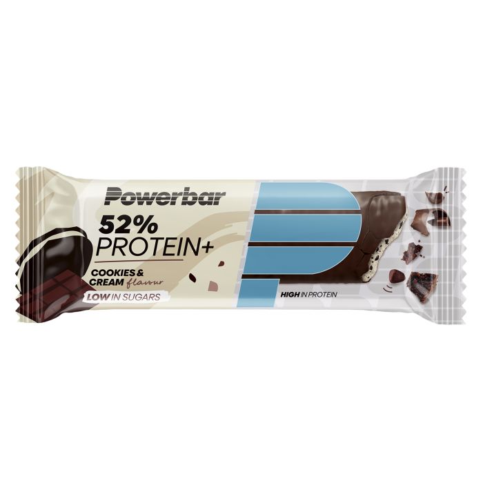 Powerbar 52% protéines+ (20 x 50gr) - crème cookie