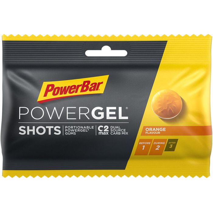 Shots Powerbar Powergel (24 x 60gr) - orange