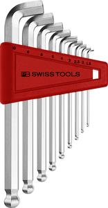 Pb swiss tools pb jeu de clés hexagonales courtes + rotule