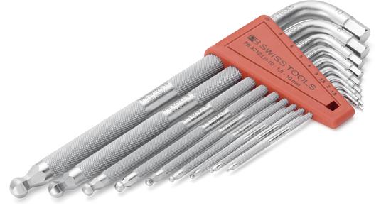 Pb swiss tools pb jeu de clés hexagonales version robuste 1,5-10 mm