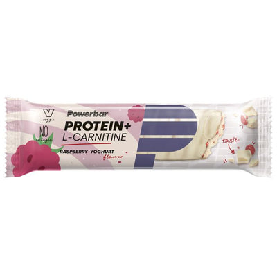Powerbar Protein+ L-carnitine (30 x 35gr) - yaourt à la framboise