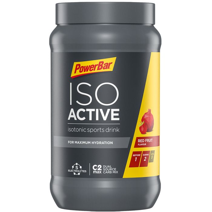 Powerbar isoactive 600 (1 x 600gr) - fruit rouge
