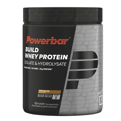 Powerbar build whey protéine - hydrolysat d'isolat (1 x 550gr) - chocolat