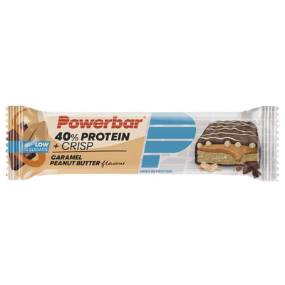 Chips Powerbar 40% protéines+ (12 x 40gr) - caramel beurre de cacahuète