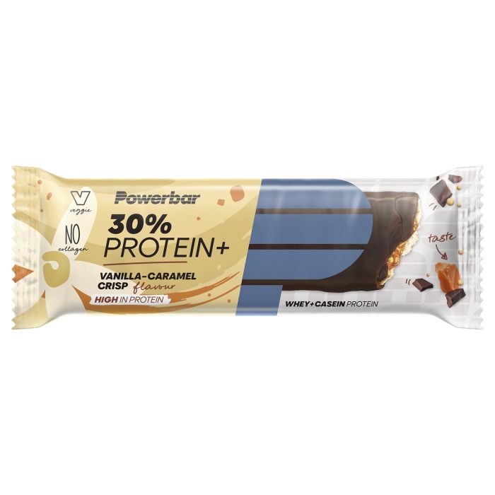 Powerbar 30% protéines+ (15 x 55gr) - croustillant caramel-vanille