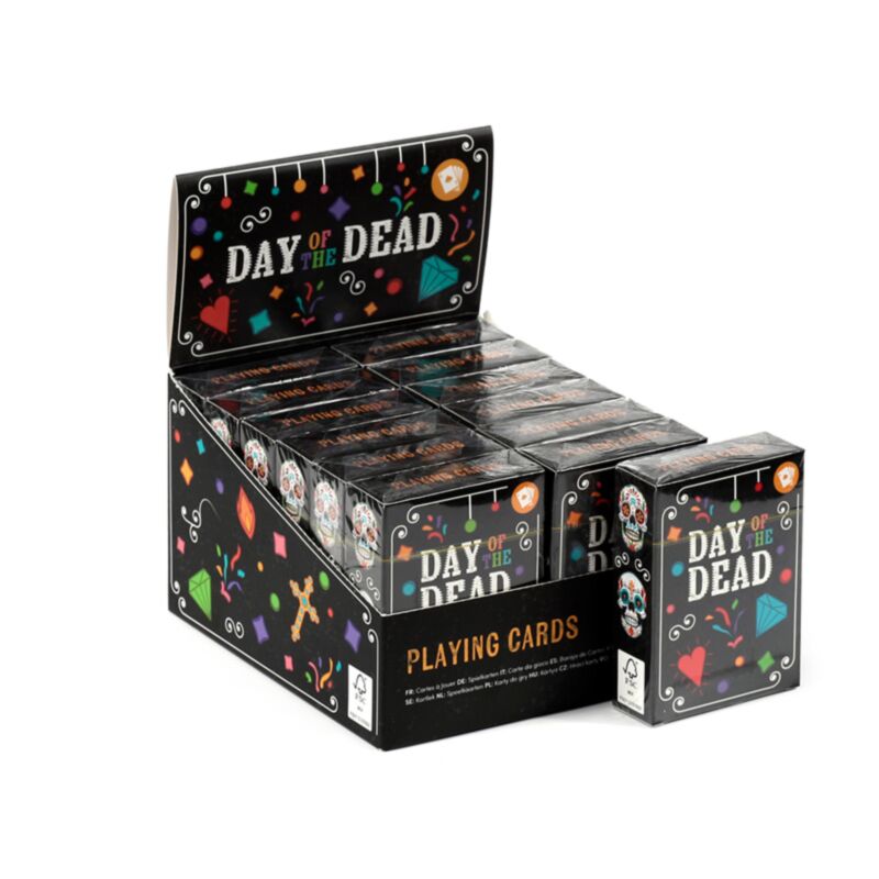Slide de Los Muertos Peel Card Card Game Game