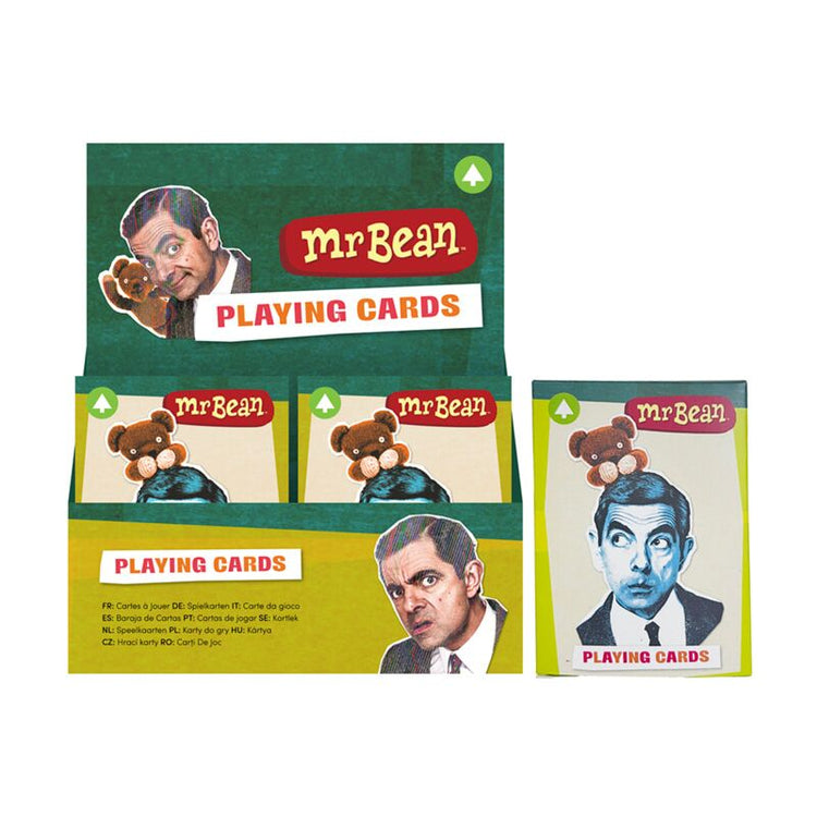 Cartes à jouer Mr Bean et Teddy