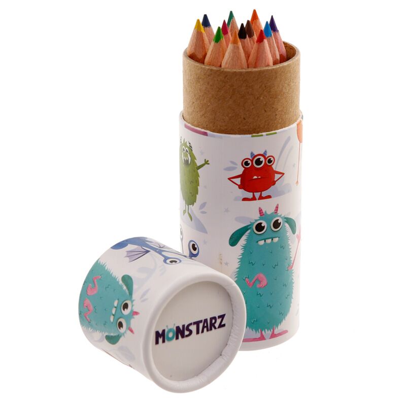 Monstarz Monsters - Étui de dessin de crayons de couleur