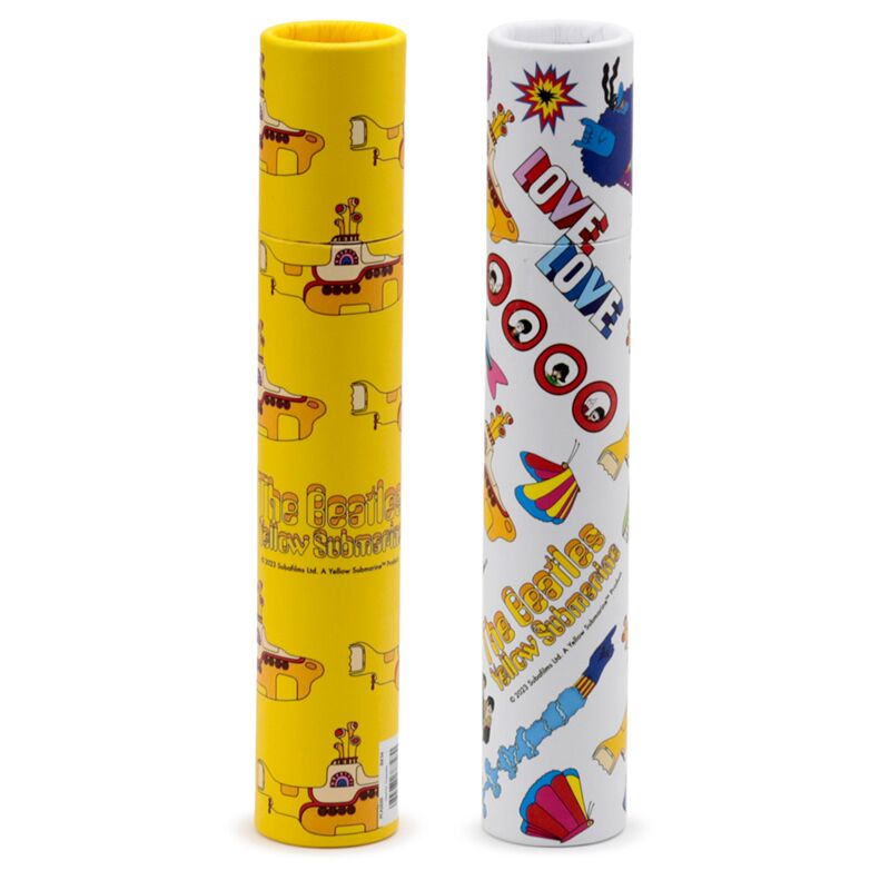 The Beatles Yellow Submarine - Grand cuire à dessin 12 crayons de couleur