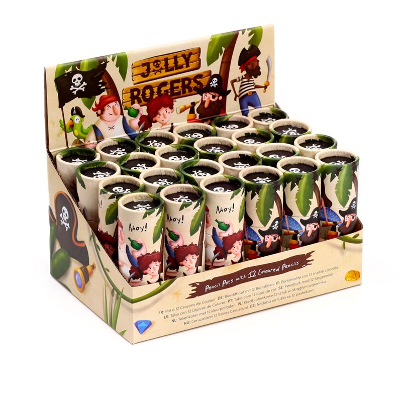 Jolly Rogers Pirate Drawer Cooker 12 COURTES DE COLOR