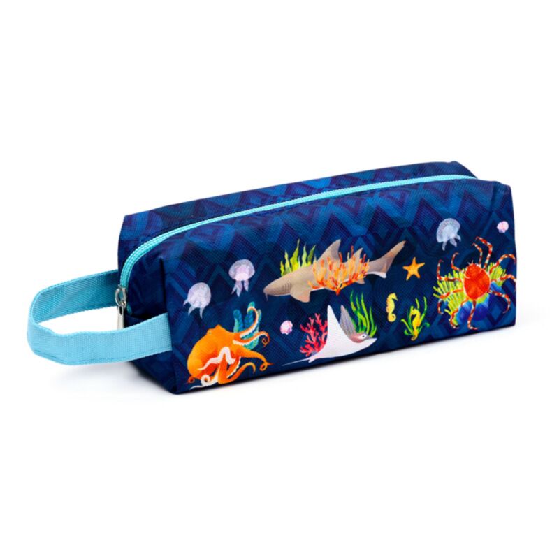 Royaume marin oxford tissu crayon tuise